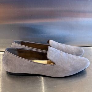 Birdies The Starling Gray Leather Loafer Sz 12